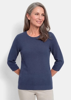 Tricot pullover met stippenmotief thumbnail 7