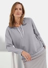 Sweatshirt mit Kordelzug und Paspeln thumbnail 4