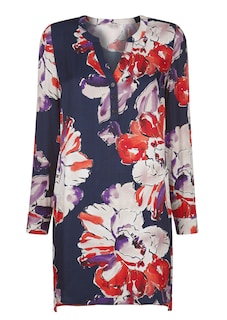 Longbluse mit floralem Print thumbnail 6