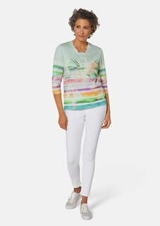 Hoogwaardig gedessineerde pullover met 3/4-mouwen van Di-Strick thumbnail 2