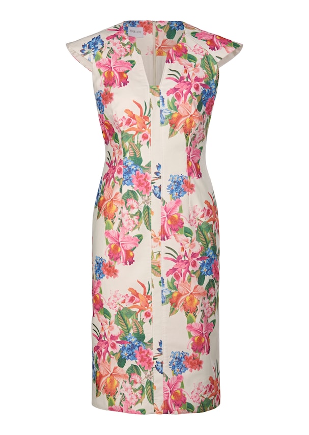 Sheath dress with floral print 5