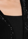Verschlusslose Shirtjacke mit funkelnden Steinchen thumbnail 5