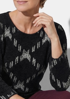 Jersey-Kleid in A-Linie thumbnail 5