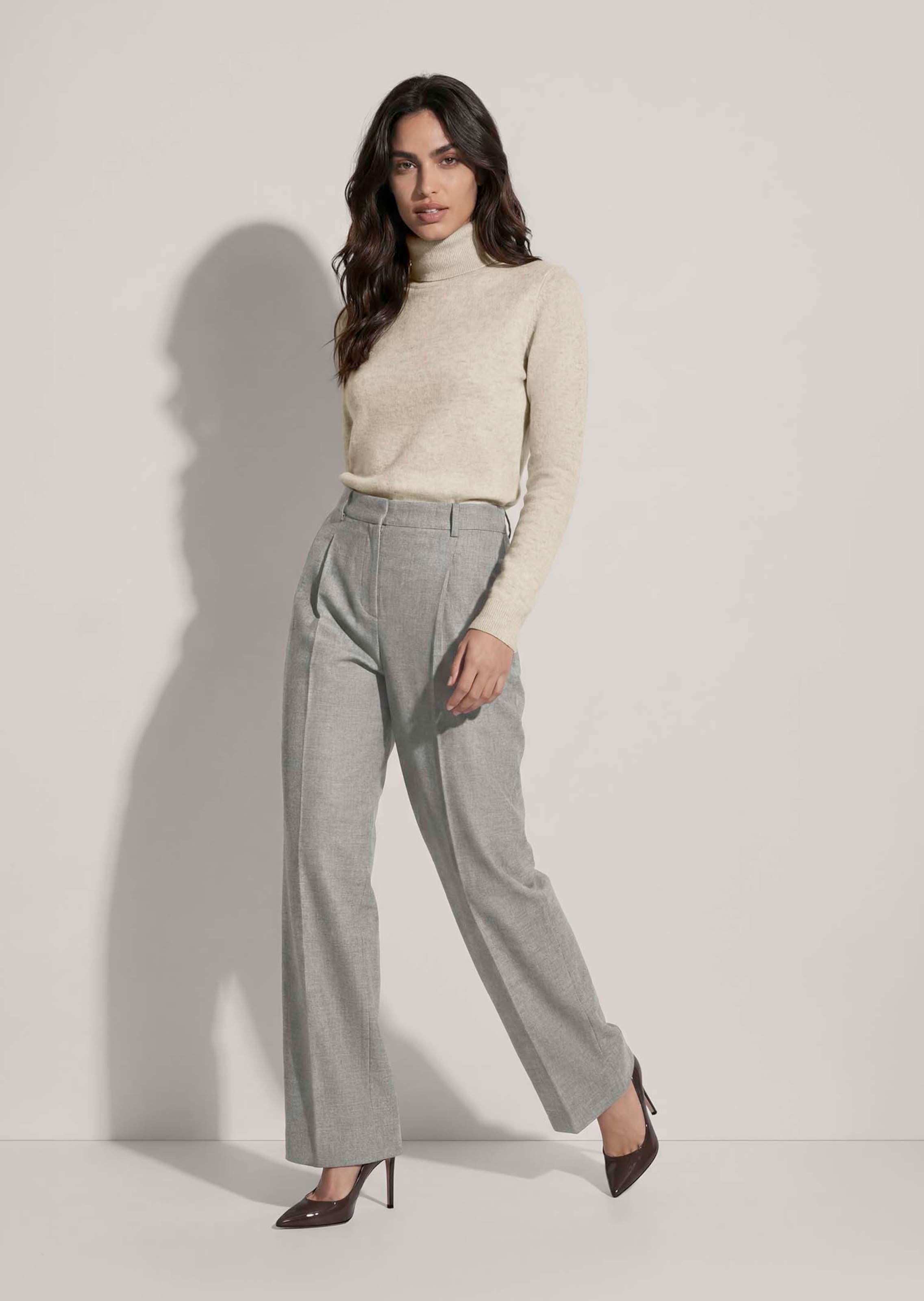Pullover aus Kaschmir mit Rollkragen