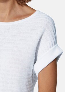 Rippstrickpullover mit U-Boot-Ausschnitt thumbnail 5