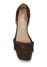 Flat suede sandal thumbnail 3