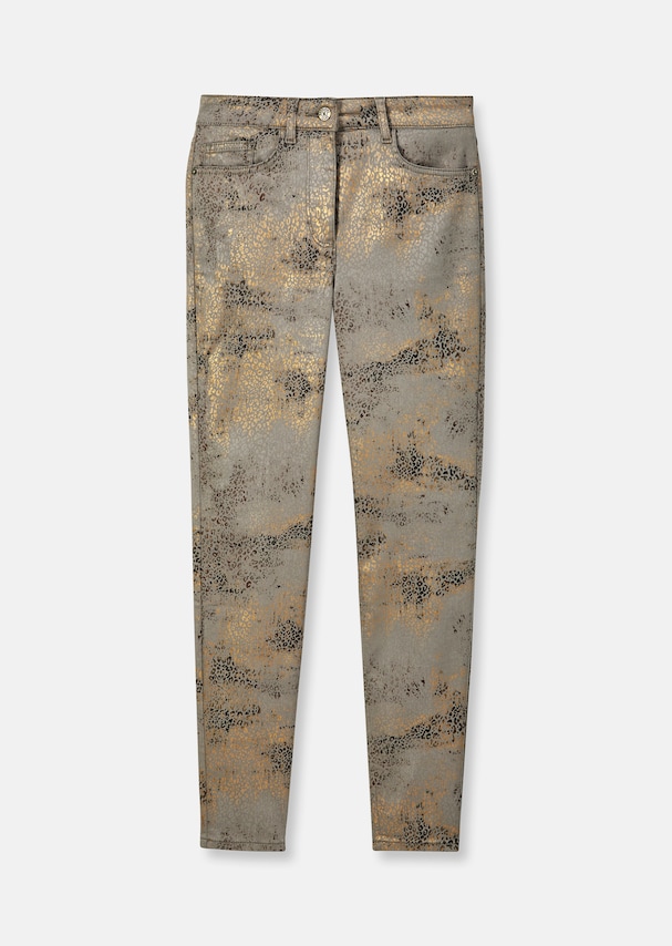Jeans with animal print 5