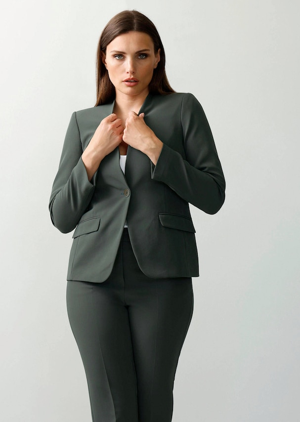 Blazer Mit Kelchkragen 3