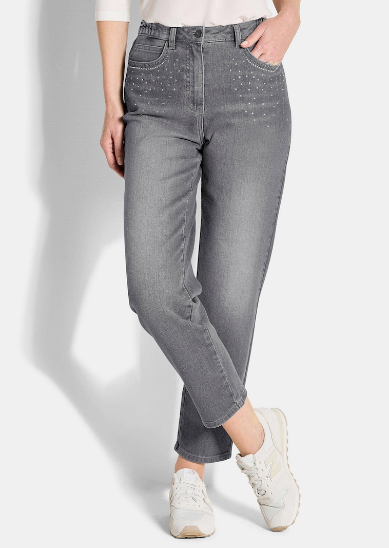 Jeans SARA mit Glitzersteinchen