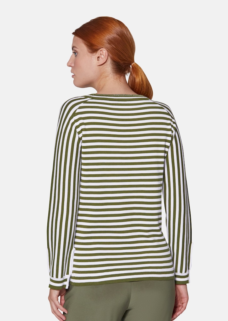 Striped jumper with long sleeves 2