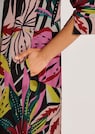 H-line dress with floral print and 3/4-length sleeves thumbnail 5