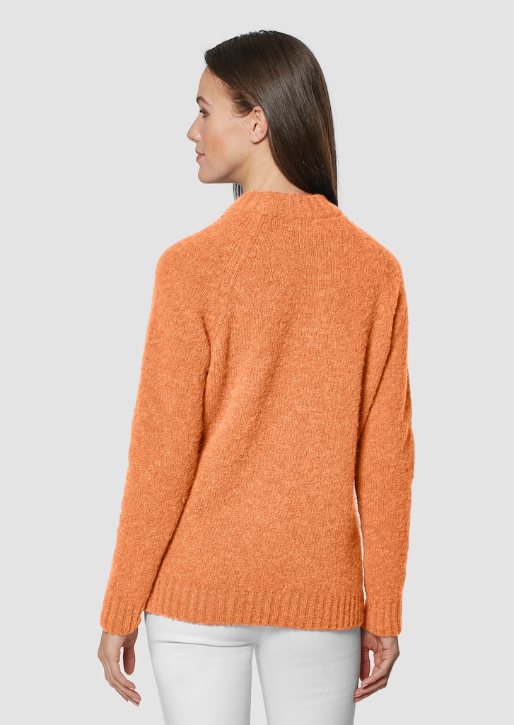 Rundhals-Pullover mit langen Ärmeln 2