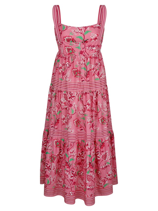 Strandkleid im schönen Blumendruck 4