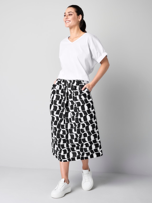 Bluse mit breitem Bündchen am Ärmel 3