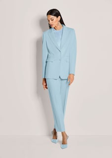 Blazer mit Reverskragen in leicht verlängerter Form thumbnail 2