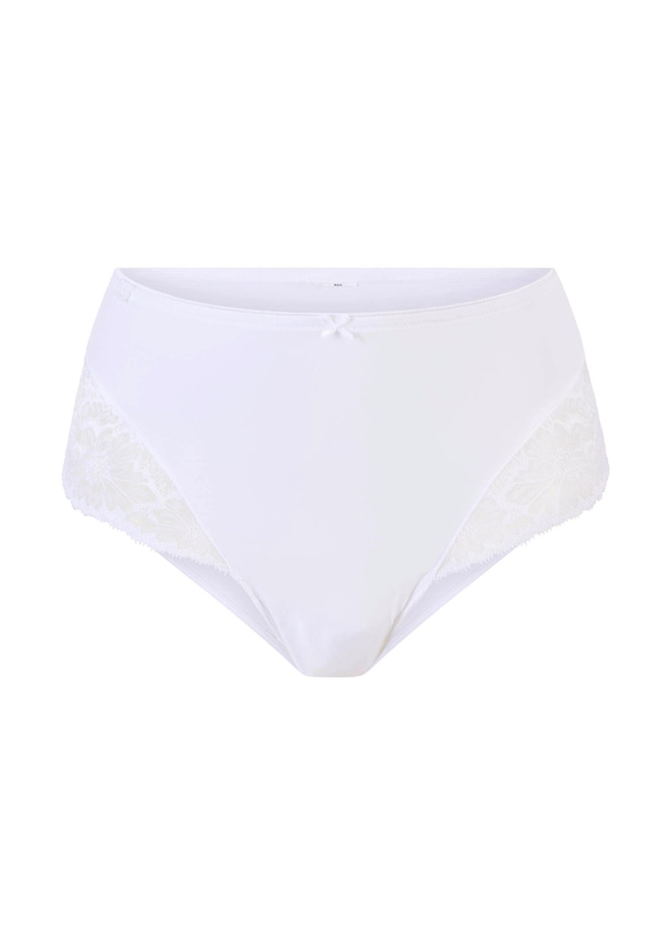 Slip taille haute en dentelle
