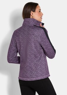 Fleecejacke in Strickoptik thumbnail 2