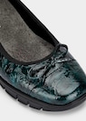 Ballerinas aus strukturiertem Lackleder thumbnail 3