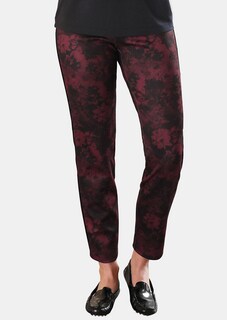 Bequeme Schlupfhose Louisa mit attraktivem Floraldruck thumbnail 1