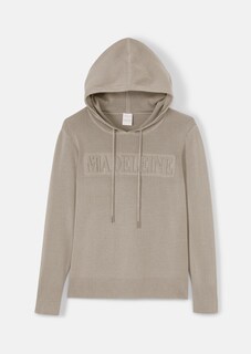 Kapuzen-Pullover aus softem Strick thumbnail 6