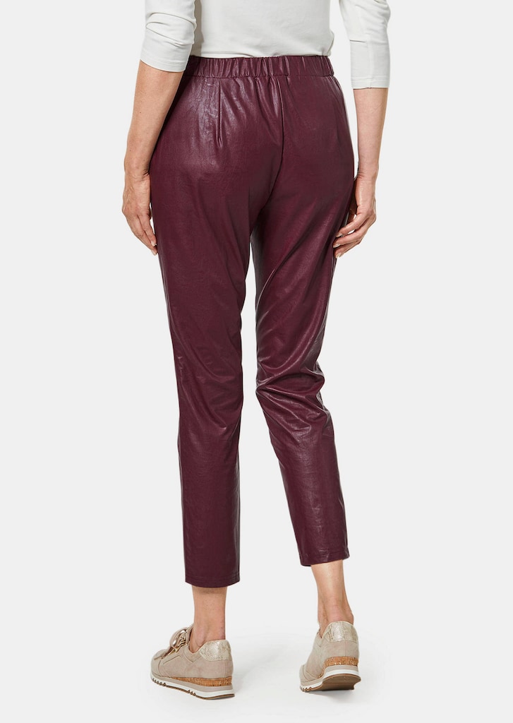 Pantalon aspect cuir 2