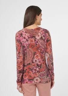 Jumper with a unique floral print thumbnail 3