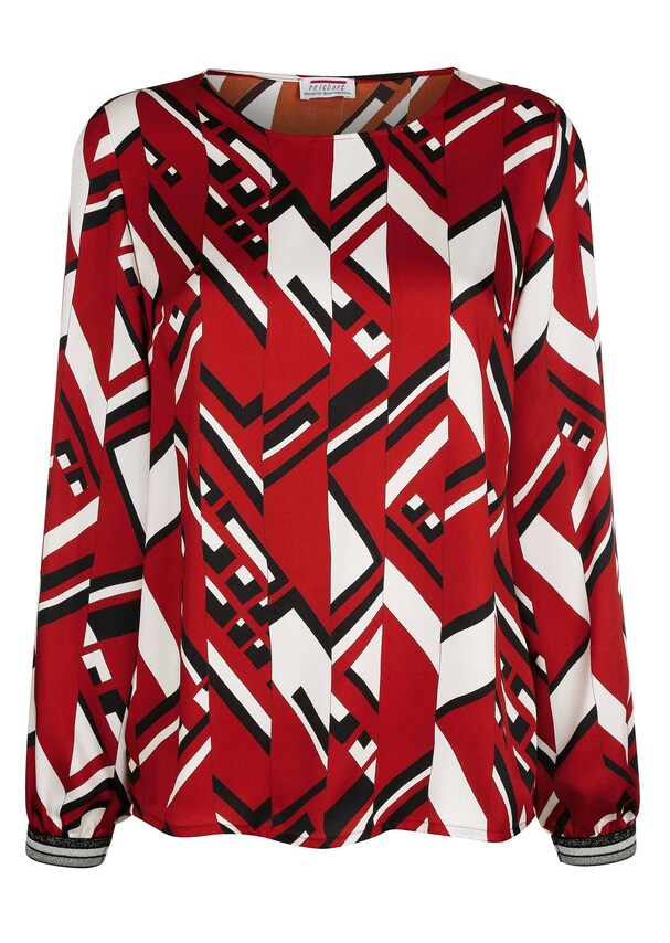 Blusenshirt im modischen Allover Print 4