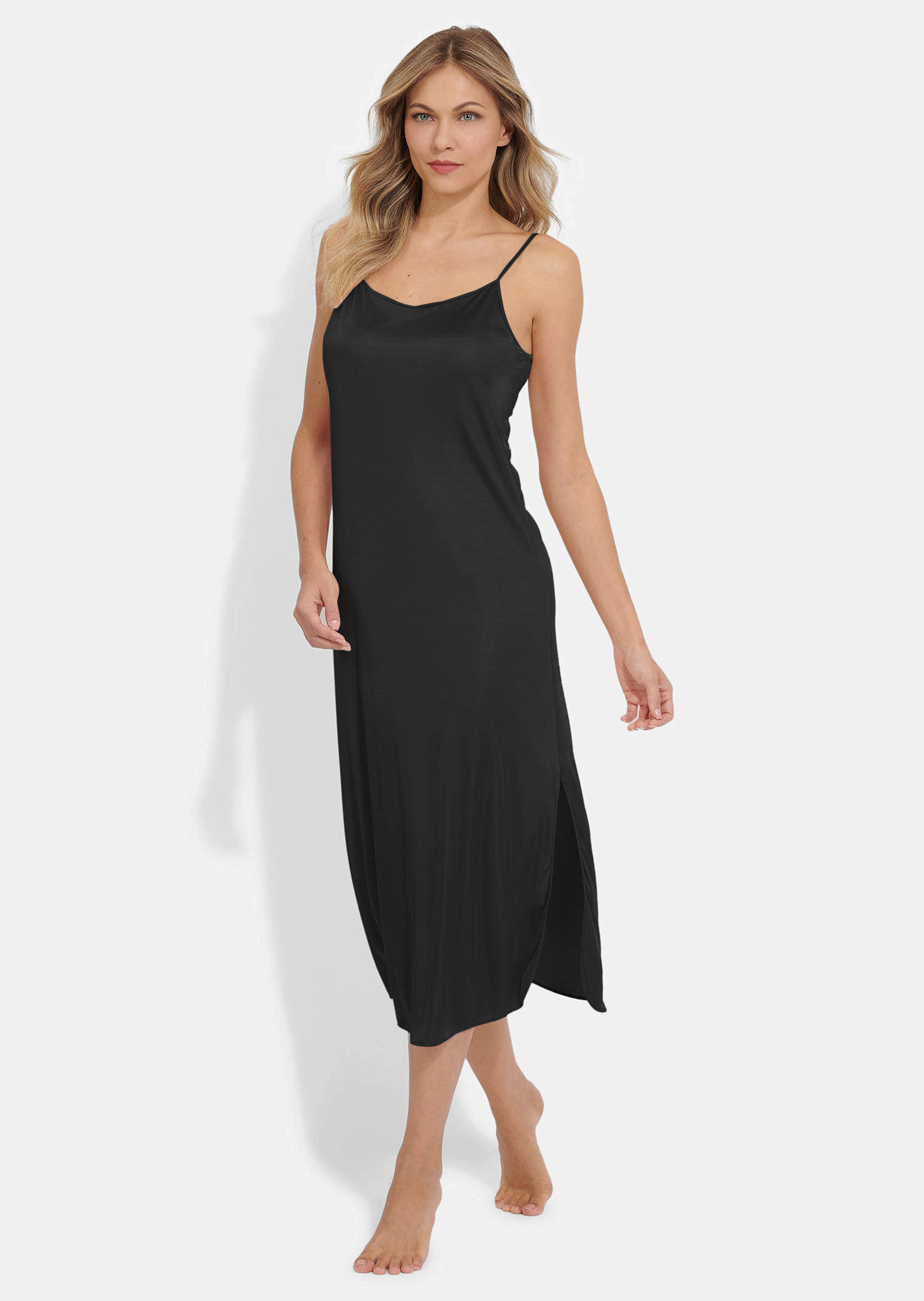 Negligé mit Spaghettiträgern