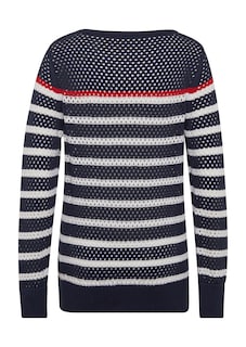 Lichte gestreepte pullover met mooi contrast thumbnail 4