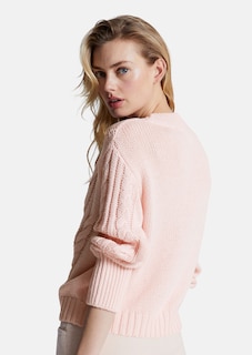 Strickpullover mit Zopfmuster thumbnail 4