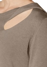 Feinstrick-Pullover mit 3/4-Ärmeln und Cut-out thumbnail 5