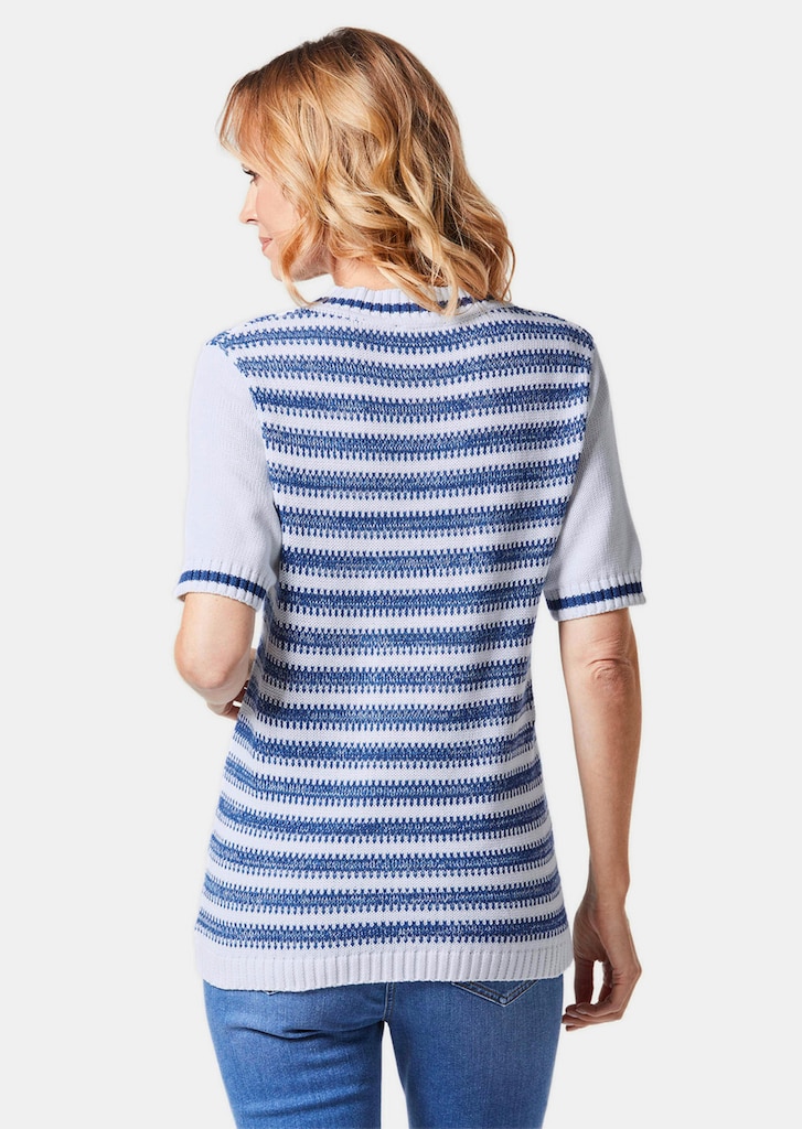 Pullover mit V-Ausschnitt