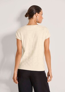 T-shirt en maille à motif original thumbnail 3