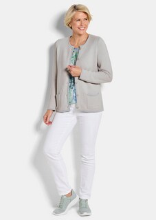 Strickjacke mit aufgesetzten Taschen thumbnail 2