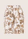 Leinen-Bermuda mit floralem Print thumbnail 7