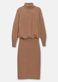 Knitted dress with turtleneck thumbnail 6