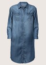 Hemdblusenkleid in Jeansoptik aus trageangenehmer Lyocellware thumbnail 5