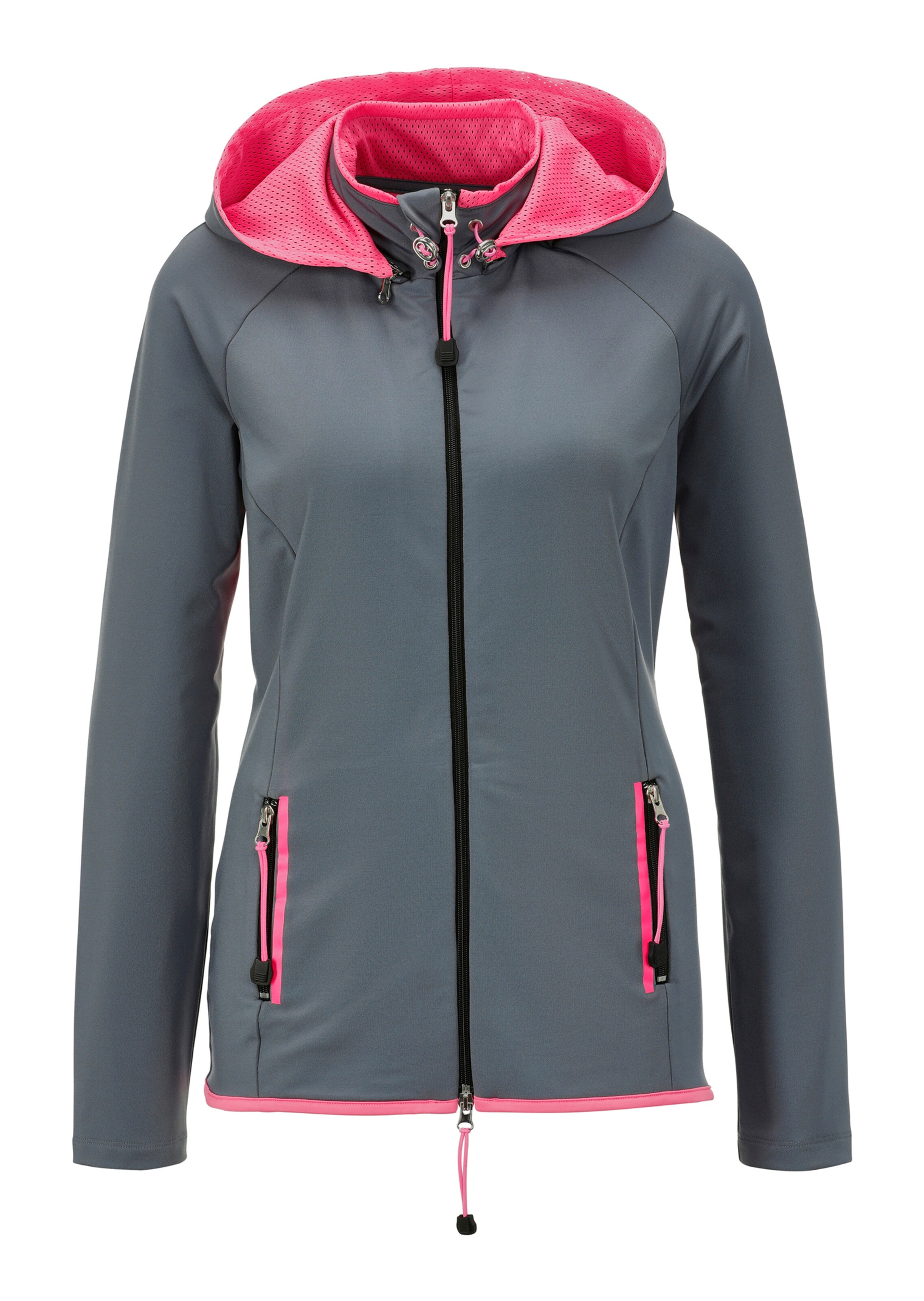Trend-Jacke mit abzippbarer Kapuze