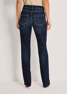 Schmale Jeans mit geradem Bein thumbnail 3