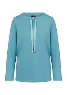 Sweatshirt mit Zierkordel am U-Boot-Ausschnitt thumbnail 6