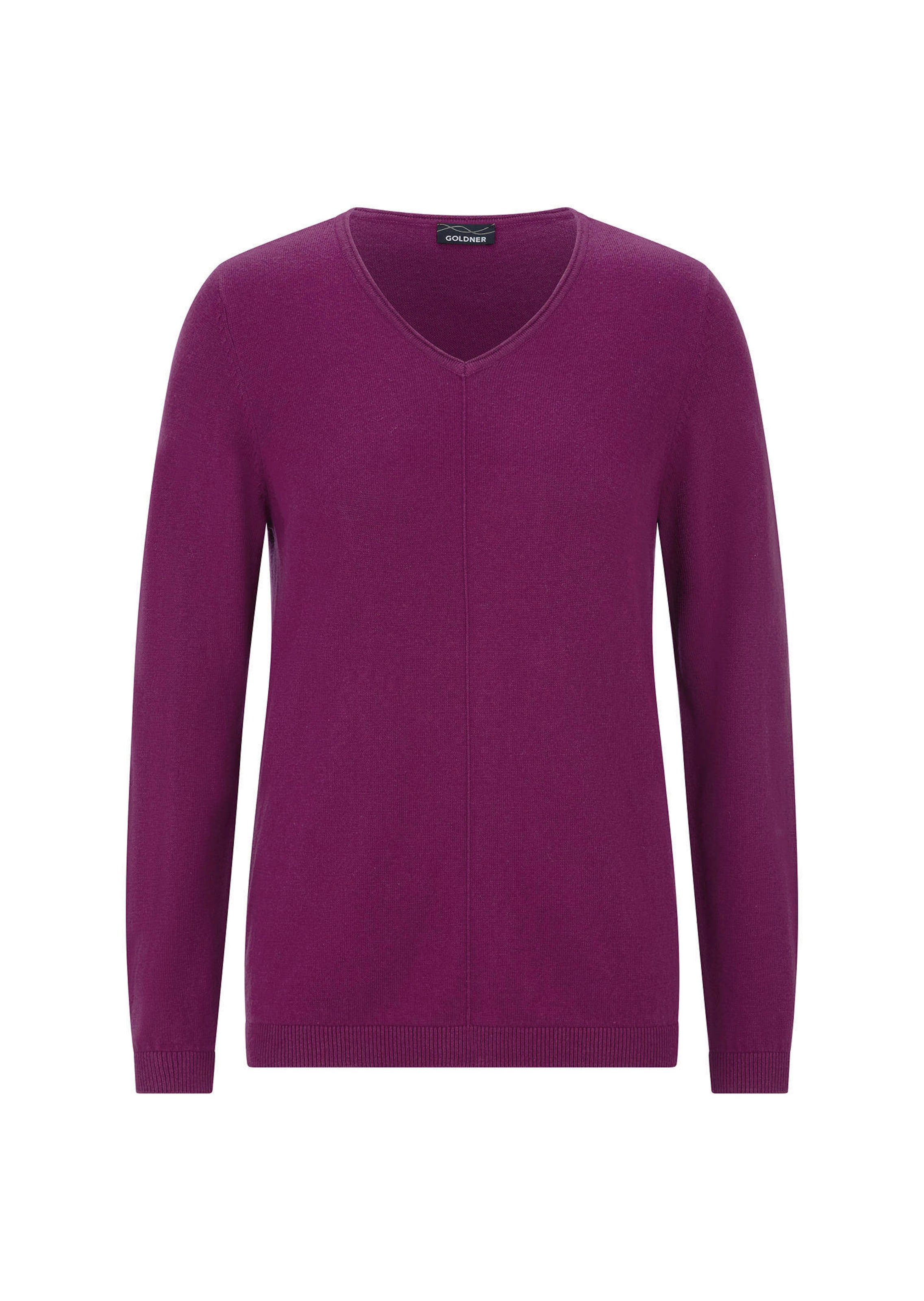 Pullover mit V-Ausschnitt aus COTTAMIRA