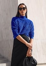 Strickpullover mit Fransenmuster thumbnail 1