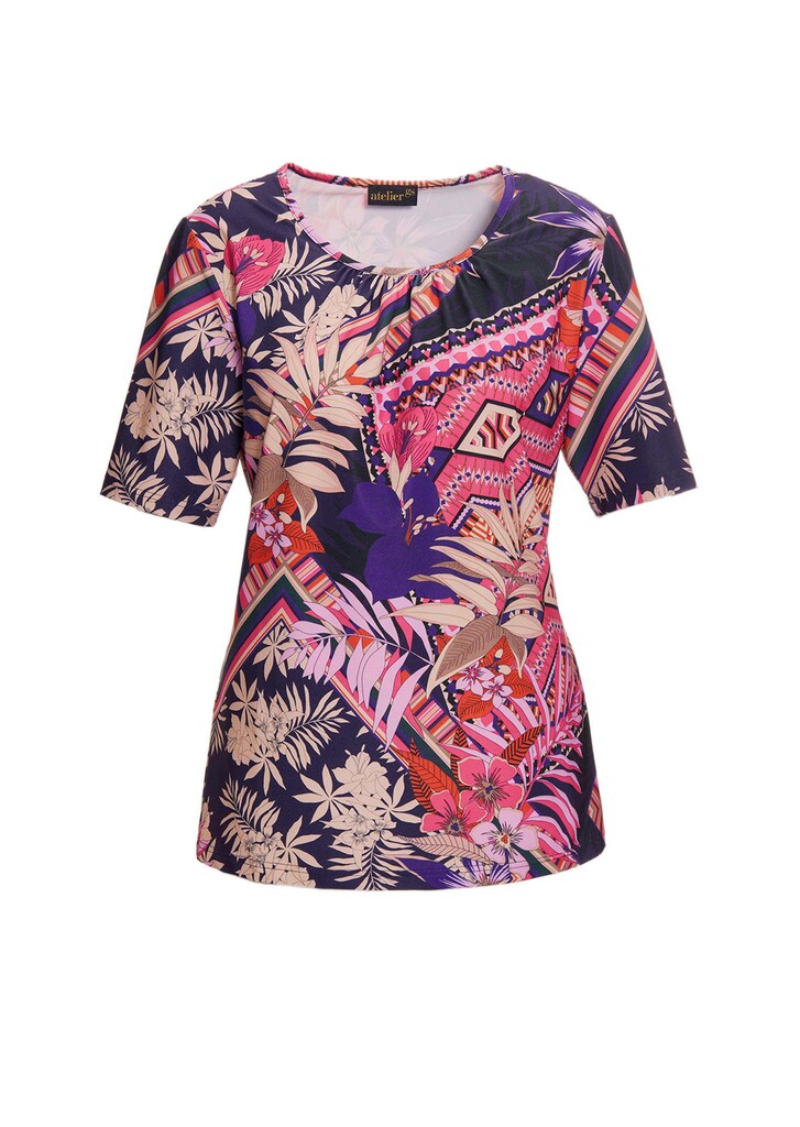 Comfortabel, elastisch shirt met opvallende print 5