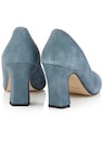 Veloursleder-Pumps mit hohem Absatz thumbnail 2