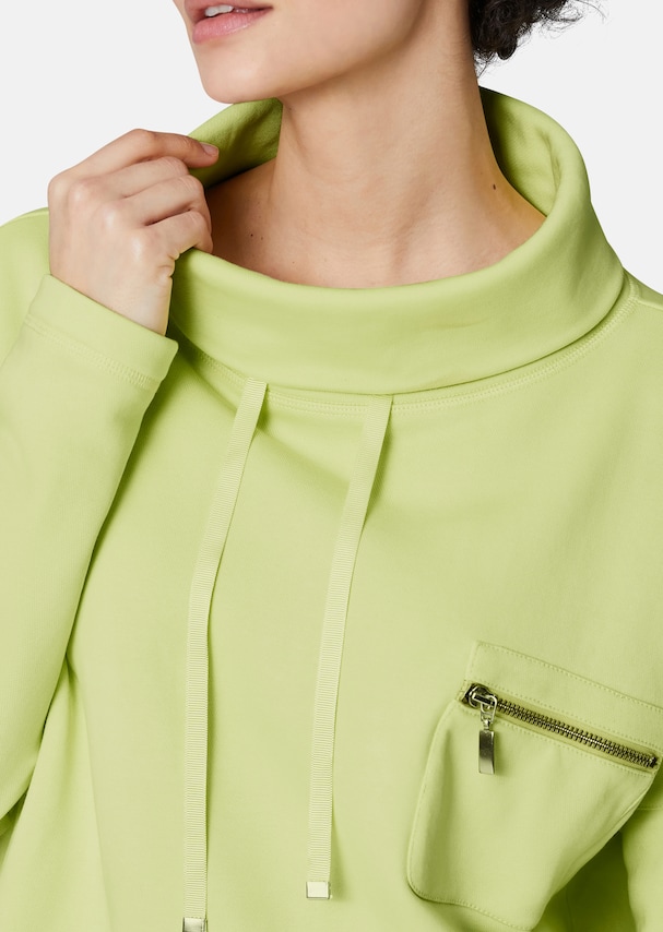 Soft sweatshirt with cool neon accents 4