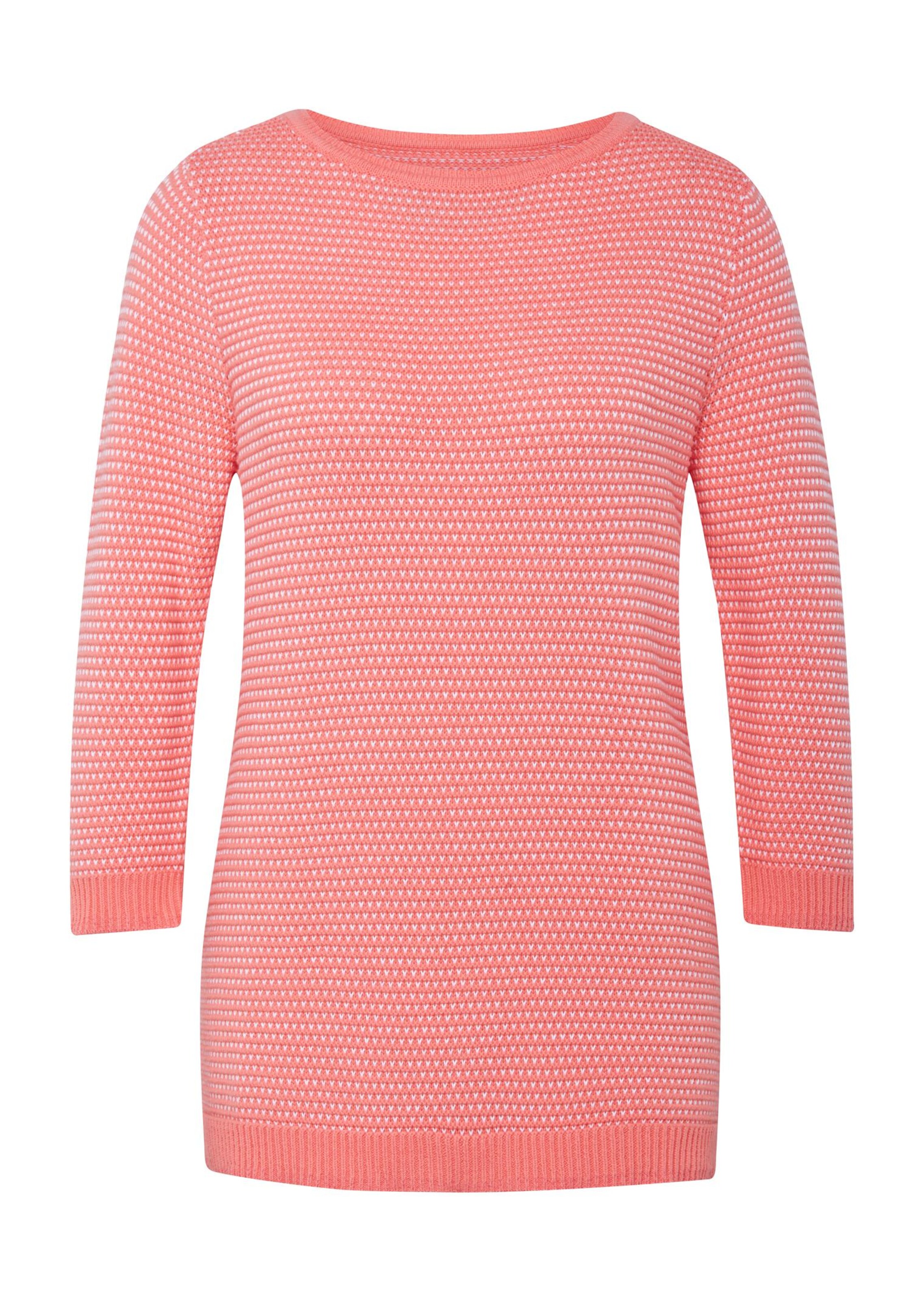 Pull soigneusement diminué - corail / blanc - Gr. 23 de Goldner Fashion