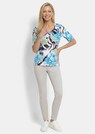 T-shirt en viscose avec un mélange de motifs attrayant thumbnail 2