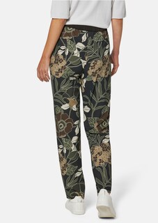 Hose mit Blumen-Blätter-Print thumbnail 3