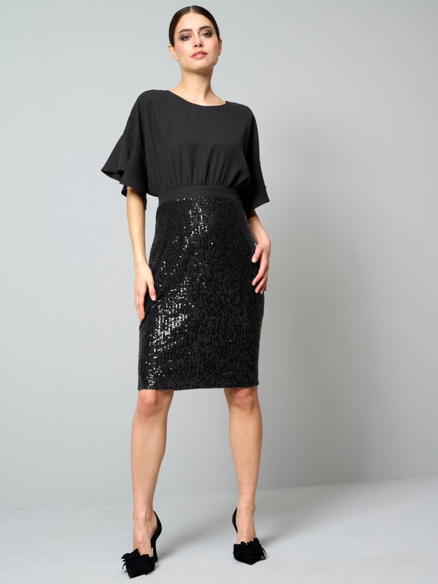 Kleid mit Pailelttenrock 5