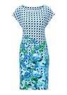 Beach dress with pattern mix thumbnail 1